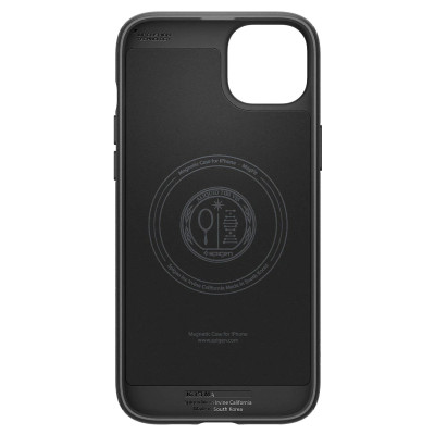 Spigen Чохол для Apple iPhone 15 Mag Armor MagFit, Matte Black