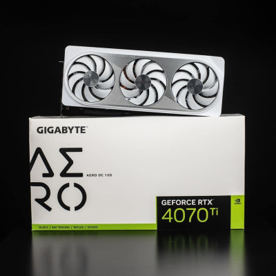 Gigabyte Відеокарта GeForce RTX 4070 Ti 12GB AERO OC