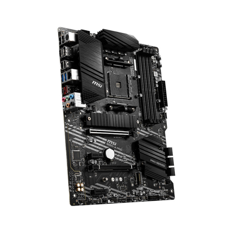 MSI Материнcька плата B550-A PRO sAM4 B550 4xDDR4 HDMI DP ATX