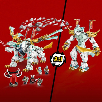 LEGO Конструктор Ninjago Істота Крижаний Дракон Зейна