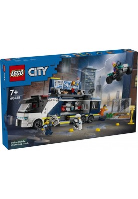 LEGO Конструктор City Пересувна поліцейська криміналістична лабораторія