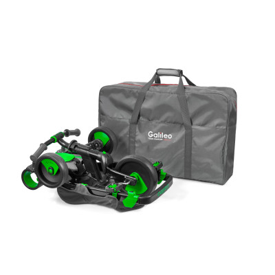 Galileo Триколісний велосипед Strollcycle Black зелений