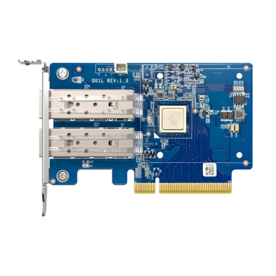 QNAP Сетева карта Dual-port SFP+ 10GbE Gen3 x8 (Broadcom BCM57412)