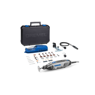 Dremel Шліфмашина шліфувально-гравірувальна акумуляторна Dremel 4250-1/35 175В 5000-35000об/хв 35 насадок кейс 0.60кг
