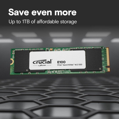 Crucial Накопичувач SSD Crucial M.2 1TB PCIe 4.0 E100