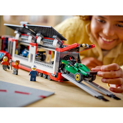 LEGO Конструктор LEGO City Вантажівка F1 з автомобілями RB20 та AMR24 LEGO Конструктор LEGO City Вантажівка F1 з автомобілями RB20 та AMR24