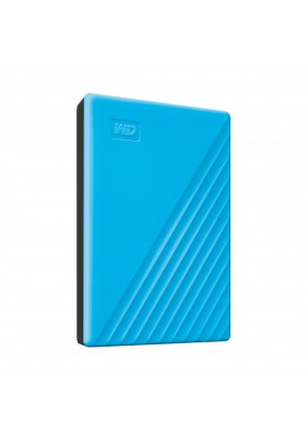 WD Портативний жорсткий диск 4TB USB 3.2 Gen 1 My Passport Синій