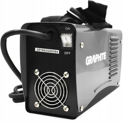 Graphite Зварювальний апарат інверторний 56H811, 120А, 4.9кВт, 220-230В, IGBT, Hot start, 4.7кг