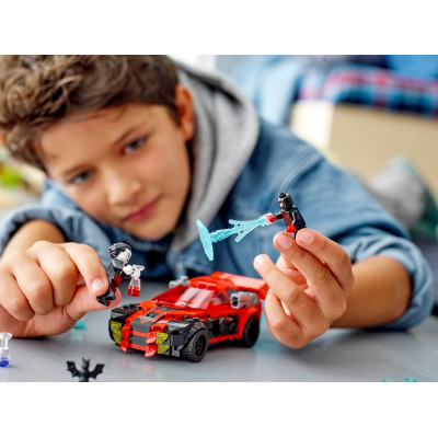 LEGO Конструктор Super Heroes Майлз Моралес проти Морбіуса