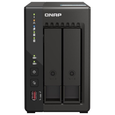 QNAP Мережеве сховище TS-253E-8G (2.5GbE HDMI USB 3.2 Gen2)