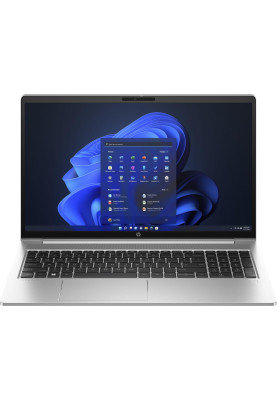 HP Ноутбук Probook 455-G10 15.6" FHD IPS AG, AMD R5-7530U, 8GB, F512GB, UMA, Win11P, сріблястий