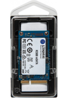 Kingston SKC600[Накопичувач SSD mSATA 256GB SATA SKC600]