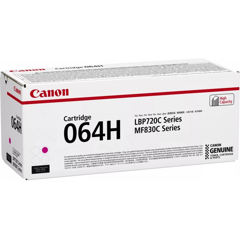 Canon Картридж 064H MF832Cdw/LBP722Cdw Magenta (10500 стор.)