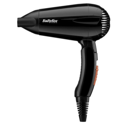 BaByliss Фен 5344E, 2000Вт, складн.ручка, чорний