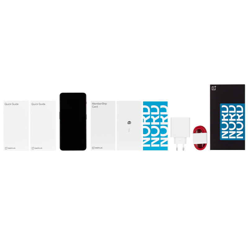 OnePlus Смартфон Nord 3 5G (CPH2493) 6.74" 16/256GB, 2SIM, 5000мА•год, Tempest Gray