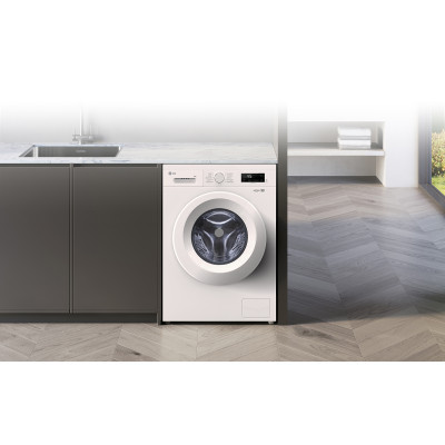 LG Пральна машина, фронтальна, 6 кг, A+++, білий