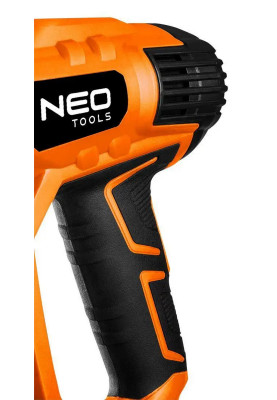 Neo Tools Фен будівельний 2000Вт 70-600°C 300/500л·хв 0.77кг