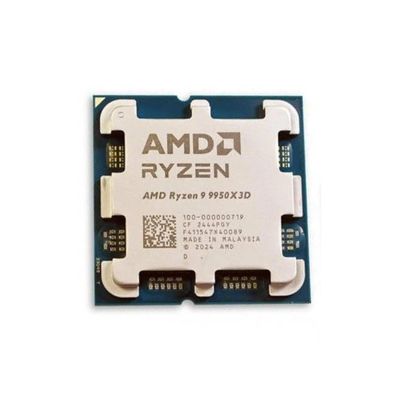 AMD Центральний процесор Ryzen 9 9950X3D 16C/32T 4.3/5.7GHz Boost 128Mb Radeon Graphics AM5 170W w/o cooler Box