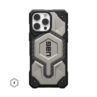 UAG Чохол для iPhone 16 Pro Max, Monarch Pro Magsafe, Titanium