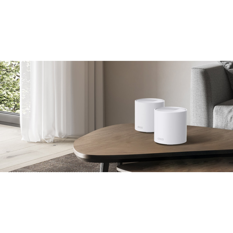 TP-Link Система WiFi-Mesh Deco X10 AX1500, 1xGE LAN, 1xGE WAN, 1мод