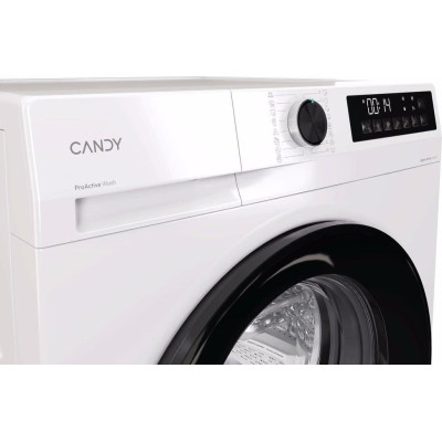 Candy Пральна машина фронтальна, 8кг, 1400, A+++, 48см, дисплей, інвертор, білий