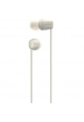 Sony Навушники WI-C100 In-ear IPX4 Wireless Бежевий