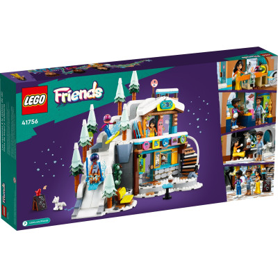 LEGO Конструктор Friends Святкова гірськолижна траса й кафе