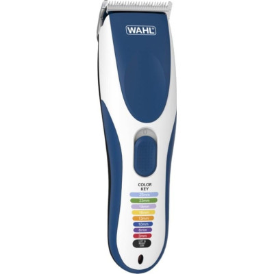 Wahl Набір для стрижки WAHL Color Pro Cordless, мережа акум., гребінець, ножиці, сталь, синій
