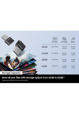 Samsung Накопичувач Samsung 512GB USB 3.1 Type-A Fit Plus