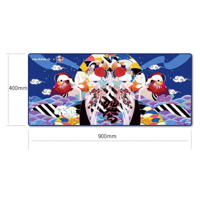 Varmilo Килимок для миші Lovebirds Blue Desk Mat XL (900х400х3мм)
