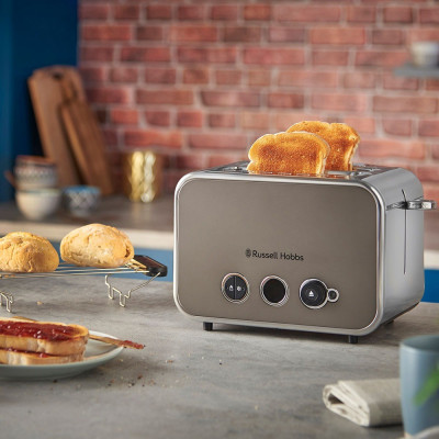 Russell Hobbs Тостер 26432-56 Distinctions 2-Slice, метал