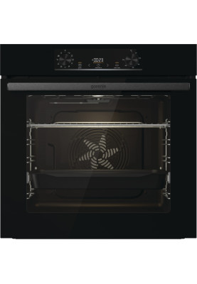 Gorenje Комплект (духовка електрична BO6735E05B + поверхня газова G641EB), 743547, чорний
