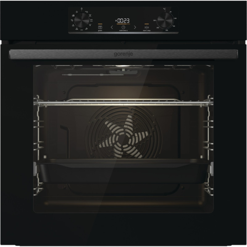 Gorenje Комплект (духовка електрична BO6735E05B + поверхня газова G641EB), 743547, чорн