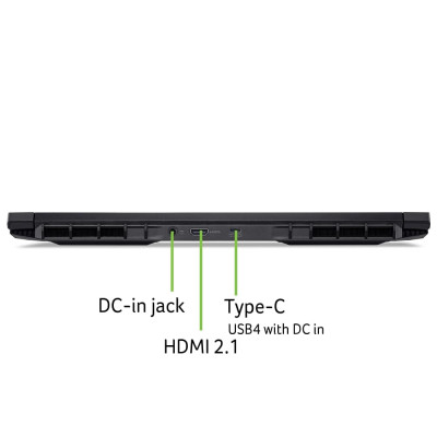 Acer Ноутбук Acer Nitro V 16 ANV16-42 16" WUXGA IPS, AMD R5-240, 16GB, F1TB, NVD5060-8, Lin, чорний