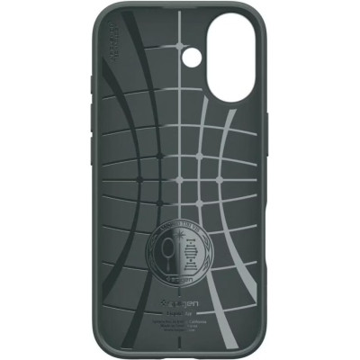 Spigen Чохол Spigen для iPhone 17, Liquid Air, Abyss Green Spigen Чохол Spigen для iPhone 17, Liquid Air, Abyss Green