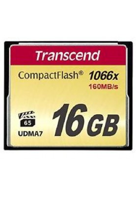Transcend Карта пам'яті CF 16GB 1066X