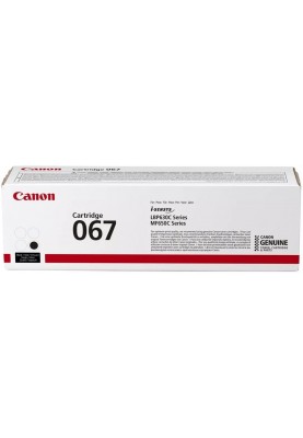 Canon Картридж 067 MF651Cw/MF655Cdw/MF657Cdw/LBP631Cw/LBP633Cdw Black (1350 стор.)