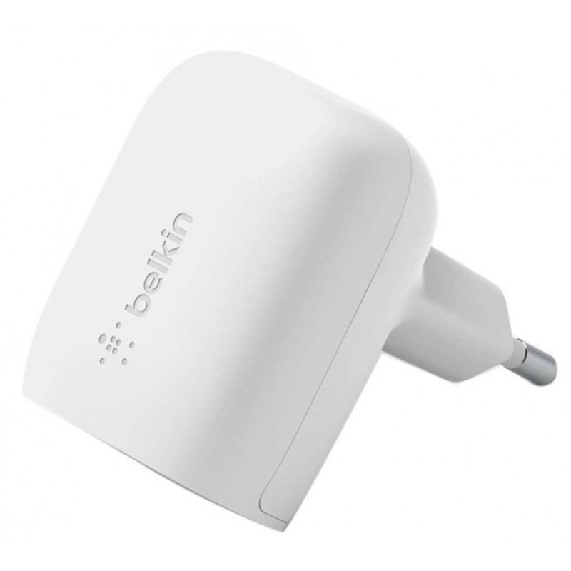 Belkin Зарядний пристрій мережевий 20Вт USB-C PD PPS, білий