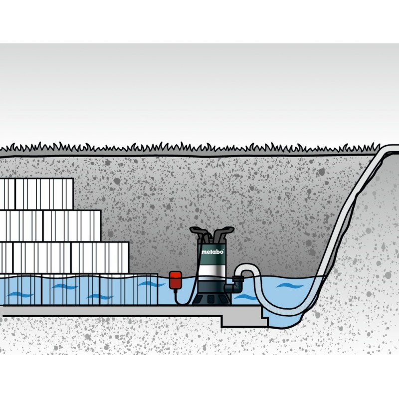 Metabo Насос занурювальний для брудної води PS 18000 SN