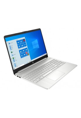 HP Ноутбук 15s-eq2059ua 15.6" FHD IPS AG, AMD R5-5500U, 8GB, F256GB, UMA, Win11, сріблястий