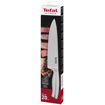Tefal Кухонний шеф-ніж Ultimate, 20 см, нержавіюча сталь.