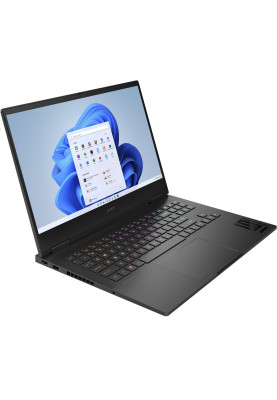 HP Ноутбук OMEN 16-xd0004ua 16.1" FHD IPS AG, AMD R7-7840HS, 32GB, F1024GB, NVD4060-8, Win11, чорний