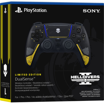 PlayStation Геймпад Dualsense BT (Helldivers 2 Limited Edition)