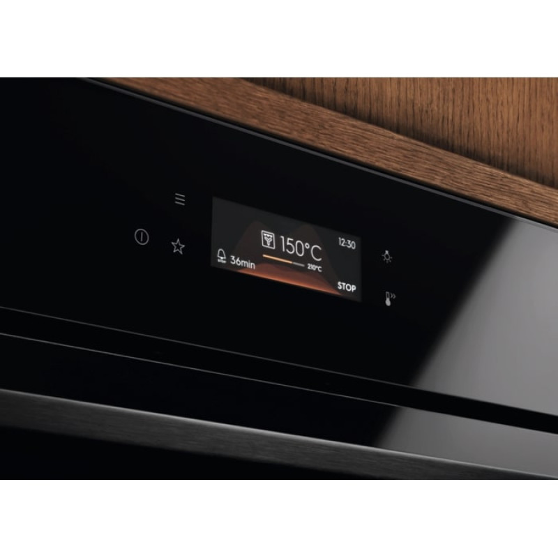 Electrolux Духова шафа Electrolux електрична, 72л, A+, дисплей, конвекція, телескопічні напрямні, чорний