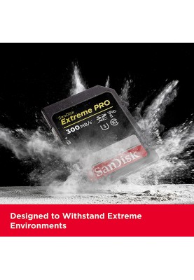 SanDisk Карта пам'яті 64GB SDXC C10 UHS-II U3 V90 R300/W260MB/s Extreme Pro