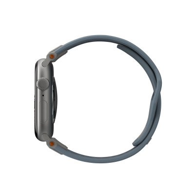 UAG Ремінець для Apple Watch Ultra 2/Ultra-49-45-44-42mm, Monarch, Cloud Blue/Titanium