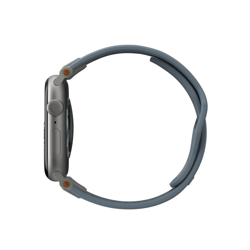 UAG Ремінець для Apple Watch Ultra 2/Ultra-49-45-44-42mm, Monarch, Cloud Blue/Titanium