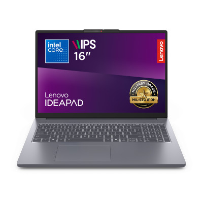Lenovo Ноутбук Lenovo IdeaPad Slim 3-16IRH10 16" WUXGA AG, Intel i5-13420H, 24GB, F512GB, UMA, DOS, сірий