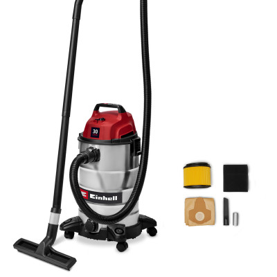 Einhell Пилосос професійний Einhell TC-VC 3055 S 950Вт 190мБар 30л 4.8кг Einhell Пилосос професійний Einhell TC-VC 3055 S 950Вт 190мБар 30л 4.8кг