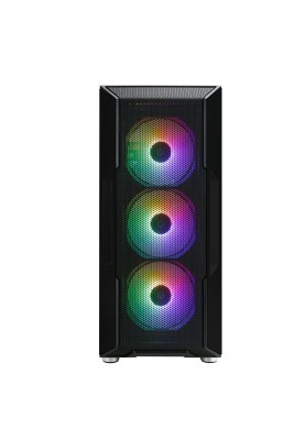 Zalman Корпус I3 NEO BLACK, без БЖ, 1xUSB3.0, 2xUSB2.0, 4x120mm RGB fans, TG Side Panel, ATX, Black